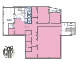 イマス中野南台ビル(クリスタルコート88)の基準階図面