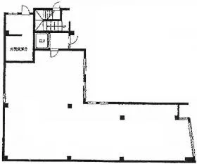 春木家ビルの基準階図面