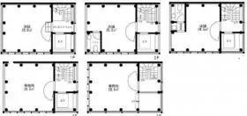 AMINAKA銀座ビルの基準階図面