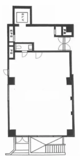 紀尾井ビルの基準階図面