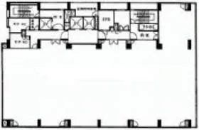 飛栄九段北ビルの基準階図面