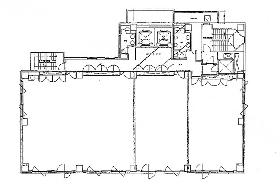 芝公園電気ビルディングの基準階図面