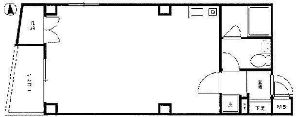 フェニックスビル 2F 11.57坪（38.24m<sup>2</sup>） 図面