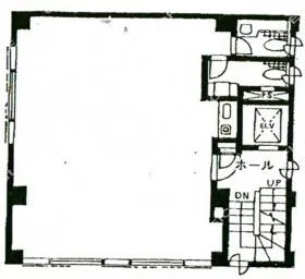 イサミヤ第6ビルの基準階図面