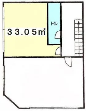 横山ビルの基準階図面