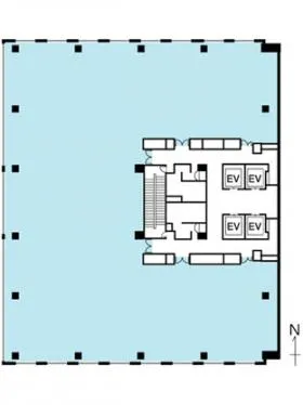 AKSビルの基準階図面