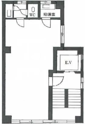 文華堂ビルの基準階図面