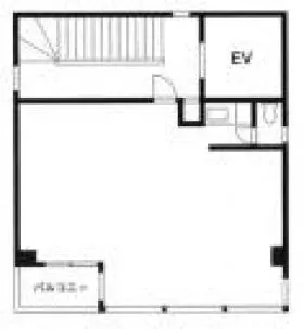 和泉町中央ビルの基準階図面