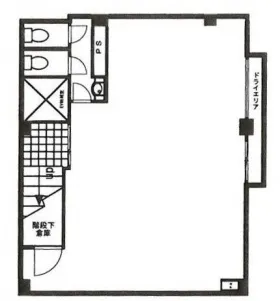 サンクス神田ビルの基準階図面