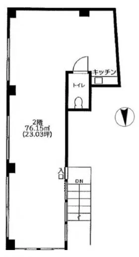 ライオンズマンション東神田ビルの基準階図面