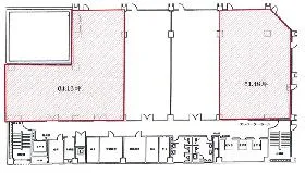 松岡セントラルビルの基準階図面