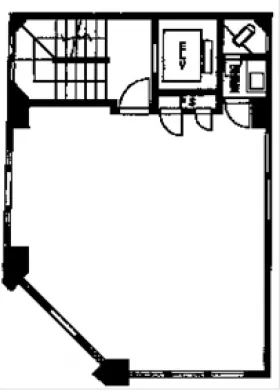 上田錦町ビルの基準階図面