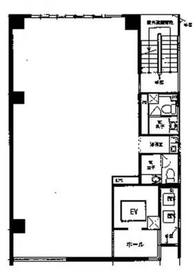 タニグチビルの基準階図面
