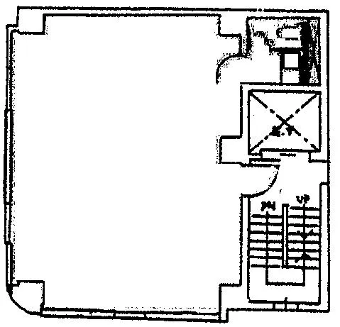 竹内ビルの基準階図面