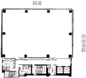 KR GINZAⅡ(旧:東急銀座二丁目ビル)：基準階図面