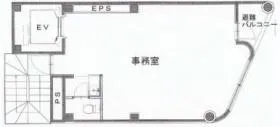 旭町米山ビルの基準階図面