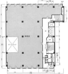 NDKロータスビルの基準階図面