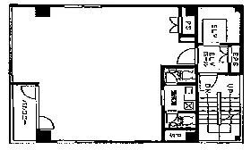 九段岡澤ビルの基準階図面