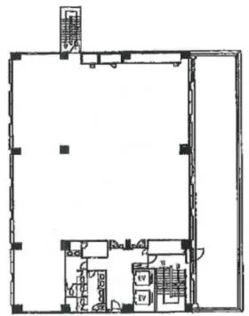 反町商事ビルの基準階図面