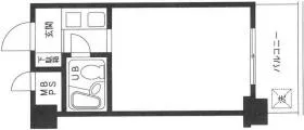 ヴェラハイツ御徒町ビルの基準階図面