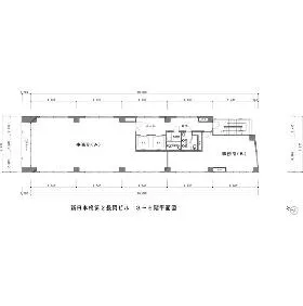 ログズ日本橋堀留ビルの基準階図面