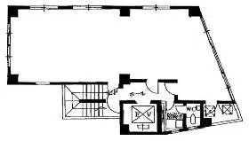 八重洲長岡ビルの基準階図面