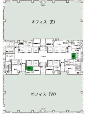 品川シーサイドキャナルタワー(日立ソリューションズタワーB)の基準階図面