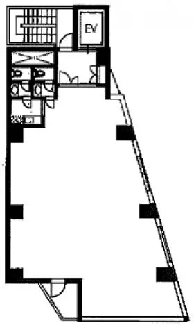 セントポールビルの基準階図面