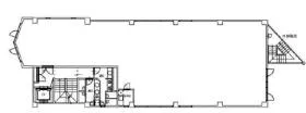 イマス大崎ビルの基準階図面