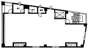 第7荒井ビルの基準階図面
