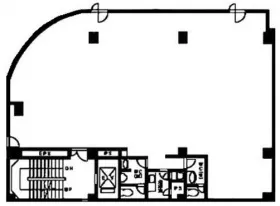 MC中延ビルの基準階図面