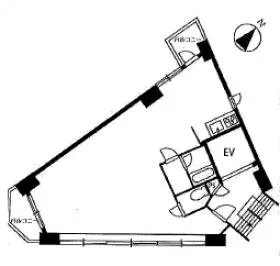 TAMA WOODY GATE IKEBUKURO(旧:池袋5th)の基準階図面