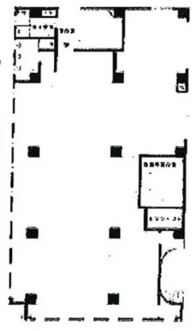東大井アーバンハイムビルの基準階図面