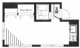 吉川ビルの基準階図面
