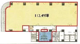 いちご九段ビル(旧稲岡九段ビル)の基準階図面