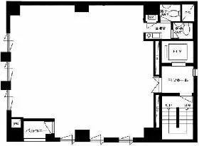 ビジョンオフィス神田ANNEX(神田IK)の基準階図面