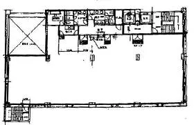 ニュー駿河台ビルの基準階図面