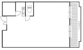 本駒込Kマンションの基準階図面