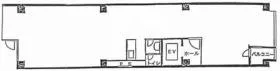 ロリエ四谷ビルの基準階図面