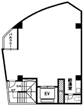 アパ早稲田ビルの基準階図面