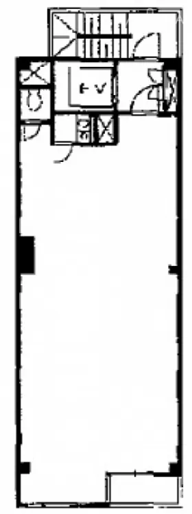 トリオタワーノースの基準階図面