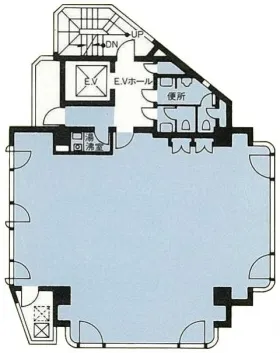アケボノ大鉄ビルの基準階図面