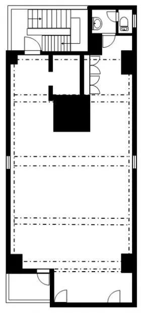 TMKビルの基準階図面