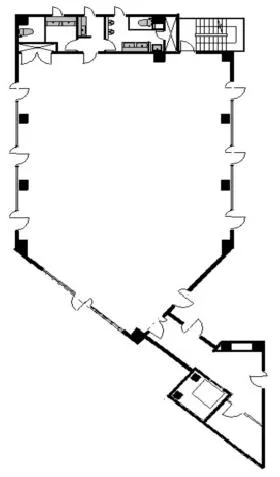 いちご芝公園ビル(旧)COI芝園橋の基準階図面