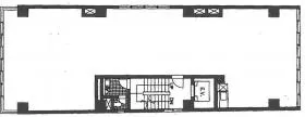 平河町小池ビルの基準階図面