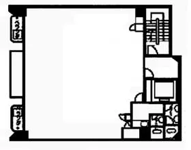 明治ビルの基準階図面