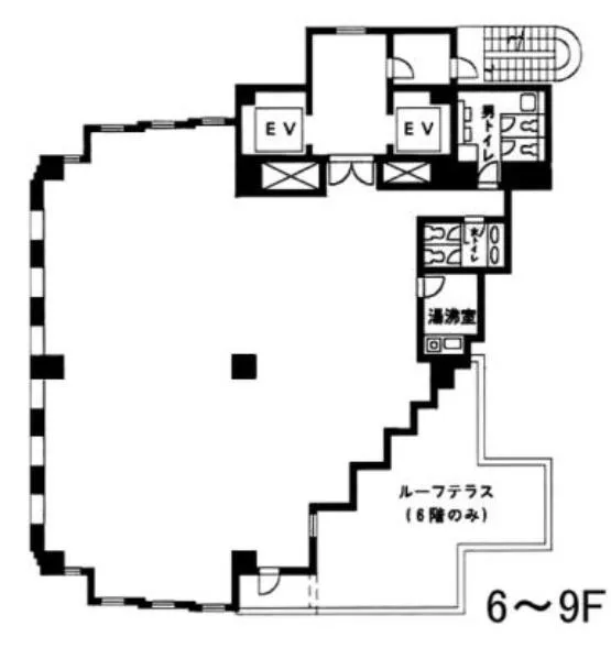 MOビルの基準階図面