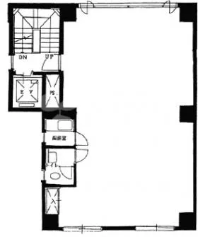 加賀屋ビルの基準階図面