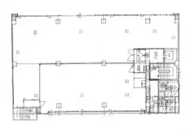 第2高取ビルの基準階図面