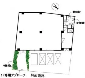 坂本ビルの基準階図面